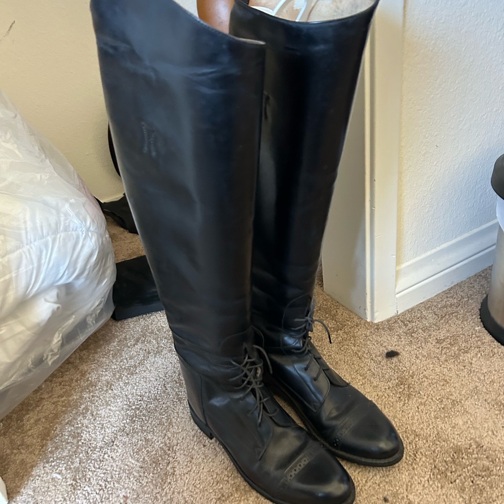 Effingham English Riding Field Boots – Women’s Size 8 – Black